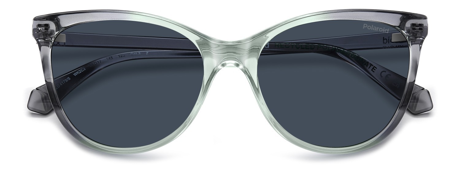 Sonnenbrillen Polaroid Pld 4179/S 207369 WK2 C3 farbe aqua form cat-eye gläser blue polarized