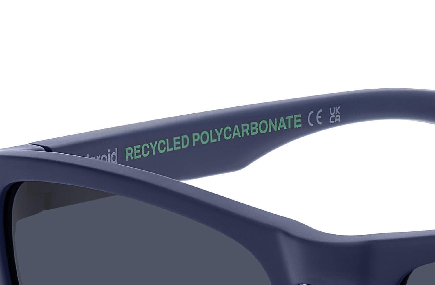 Occhiali da sole Polaroid Pld 2161/S 207372 RCT C3 colore matt blue forma rettangolare lenti blue polarized