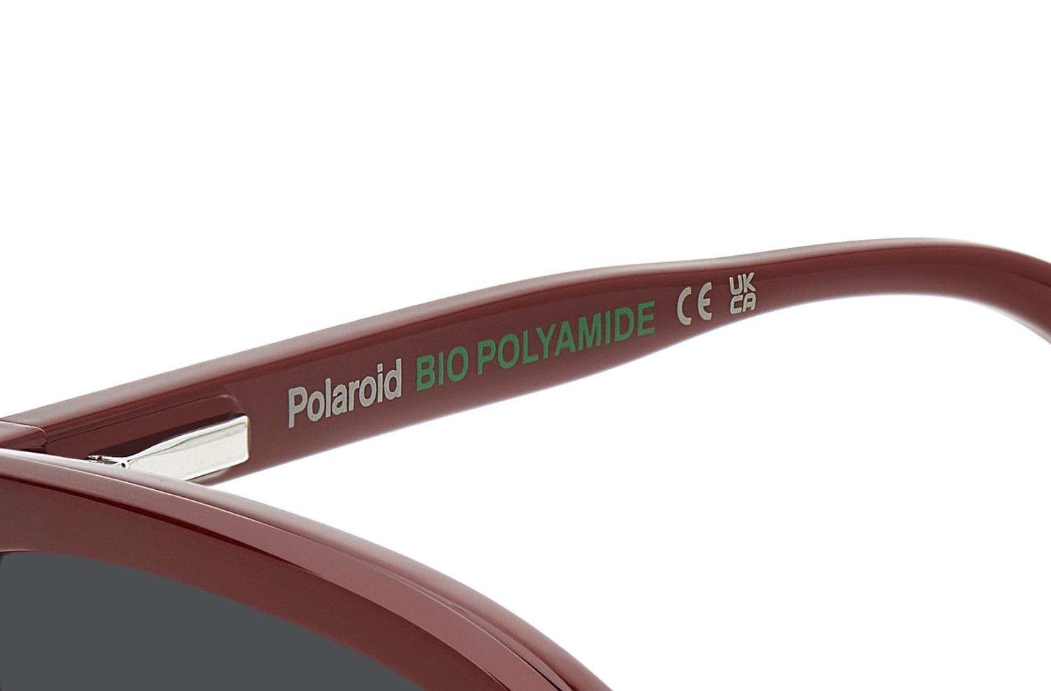Eyeglasses Polaroid Pld 6229/CS 207375 C9A color red shape rectangle lenses grey polarized