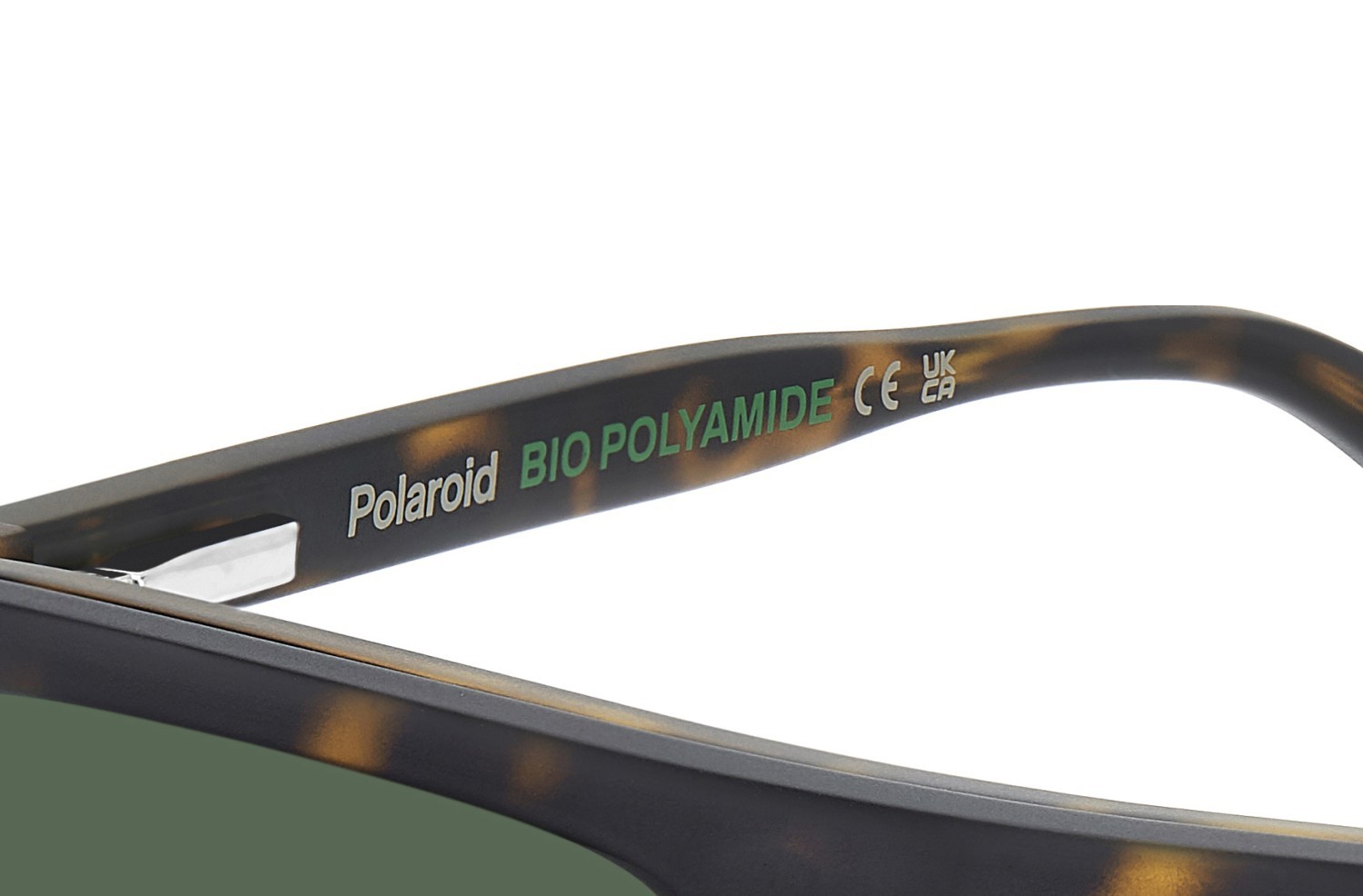 Eyeglasses Polaroid Pld 6230/CS 207376 N9P color matte havana shape rectangle lenses green polarized