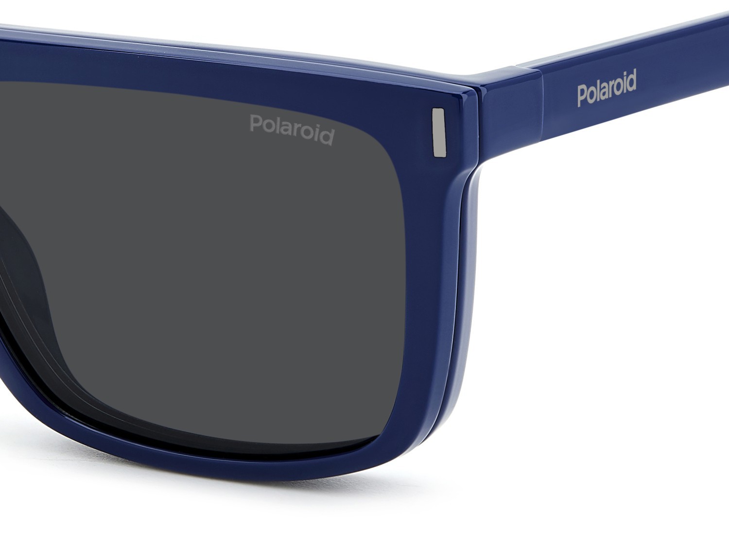 Eyeglasses Polaroid Pld 6230/CS 207376 PJP color blue shape rectangle lenses grey polarized