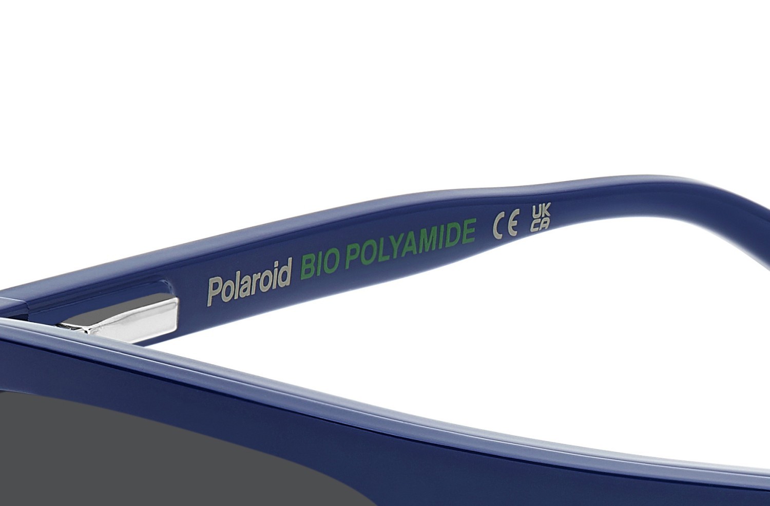 Eyeglasses Polaroid Pld 6230/CS 207376 PJP color blue shape rectangle lenses grey polarized