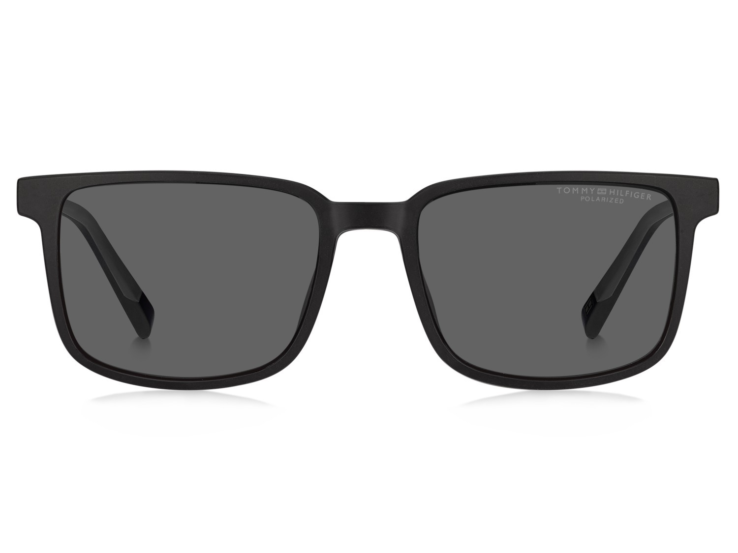 Brillen Tommy Hilfiger Th 2145/CS 207378 08A farbe black grey form rechteckig gläser grey polarized