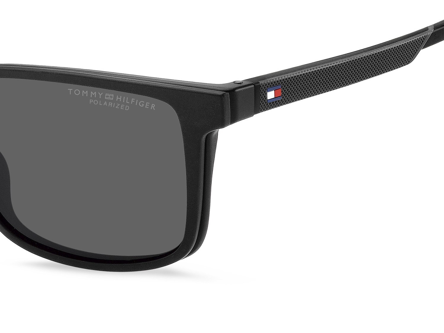 Brillen Tommy Hilfiger Th 2145/CS 207378 08A farbe black grey form rechteckig gläser grey polarized