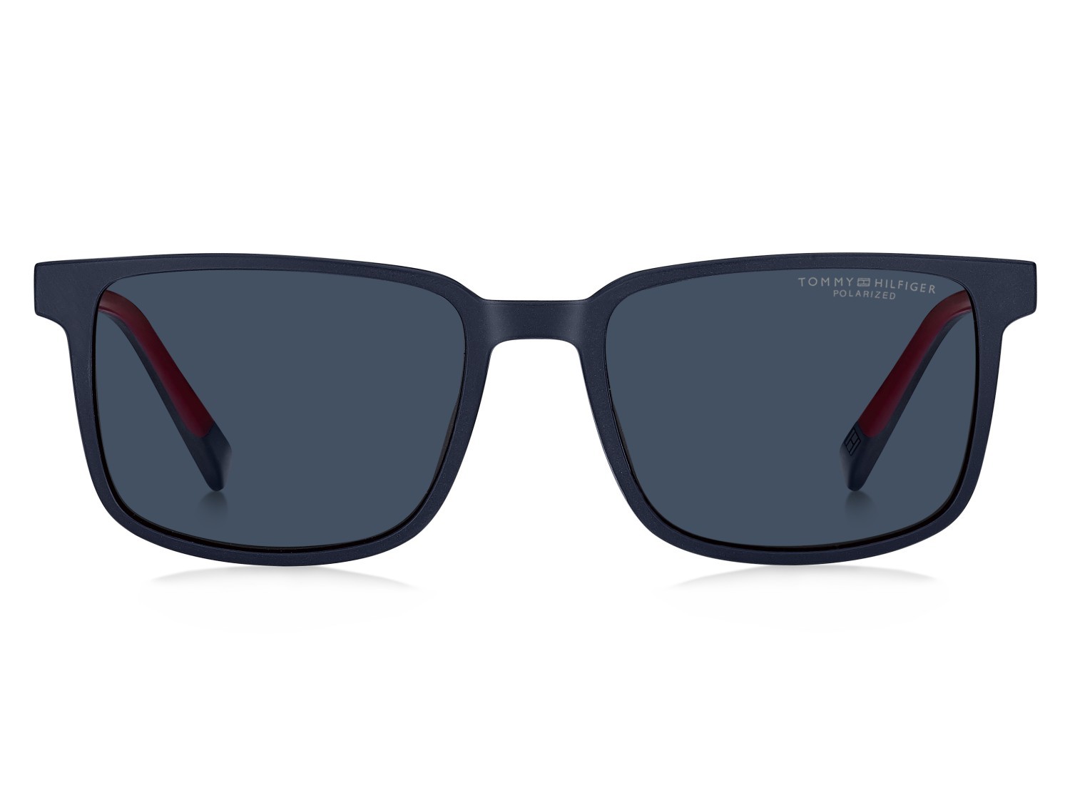 Occhiali da vista Tommy Hilfiger Th 2145/CS 207378 8RU colore blue red forma rettangolare lenti blue polarized