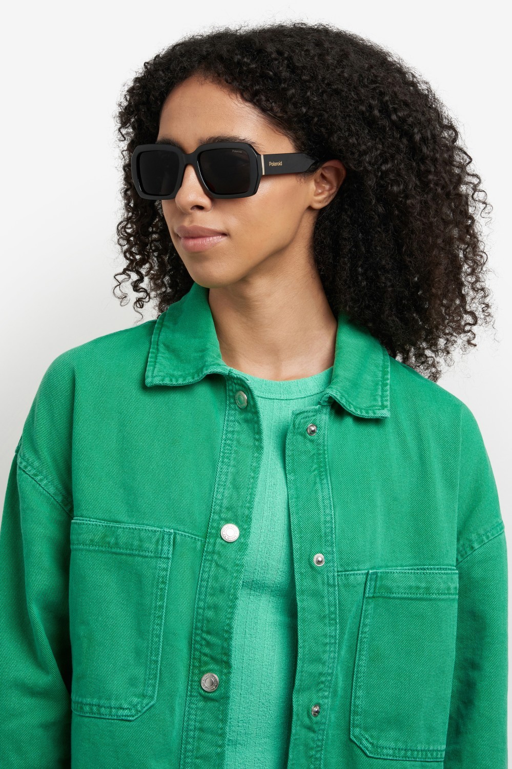 Sonnenbrillen Polaroid Pld 6223/S 207379 807 M9 farbe black form rechteckig gläser grey polarized