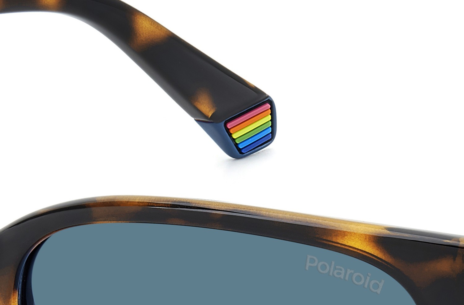Sunglasses Polaroid Pld 6226/S 207384 086 C3 color havana shape rectangle lenses blue polarized