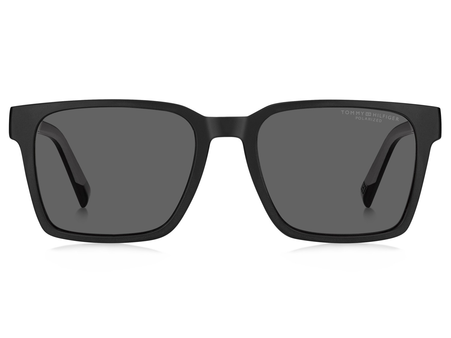 Sonnenbrillen Tommy Hilfiger Th 2143/S 207389 08A M9 farbe black grey form rechteckig gläser grey polarized