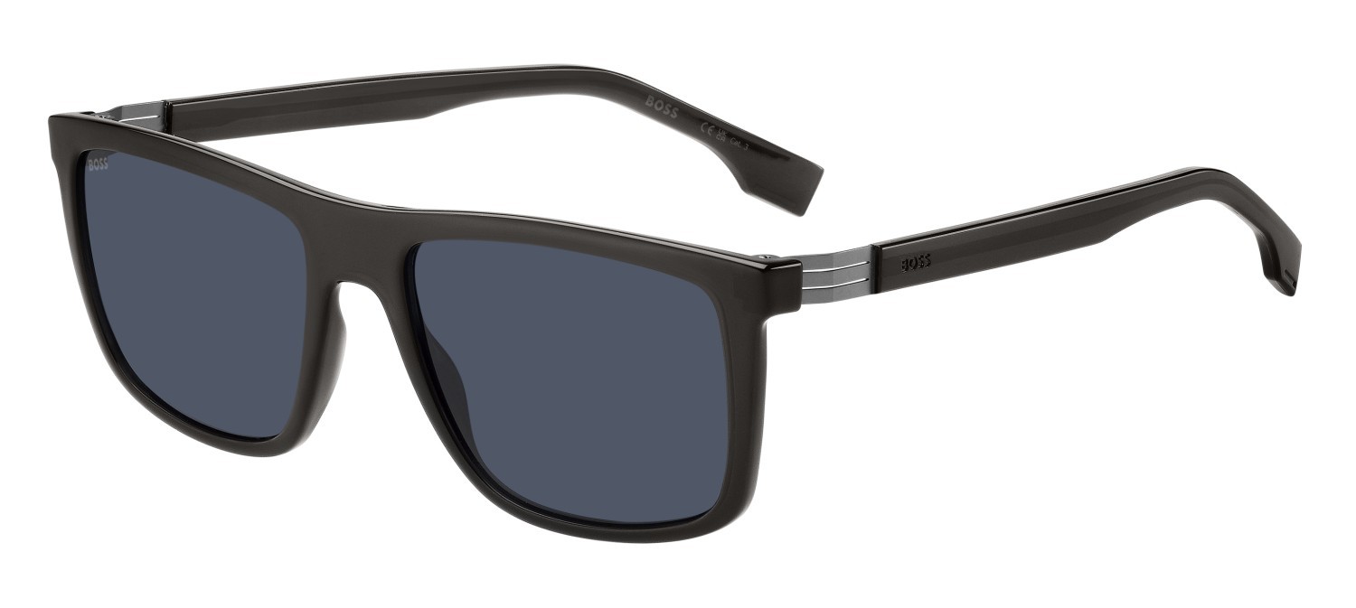 Sonnenbrillen Hugo Boss 1699/S 207407 KB7 KU farbe grey form rechteckig gläser blue