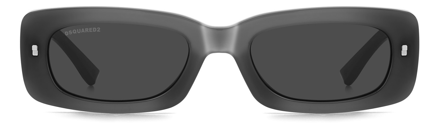 Occhiali da sole Dsquared2 Icon 0020/S 207425 KB7 IR colore grey forma rettangolare lenti grey