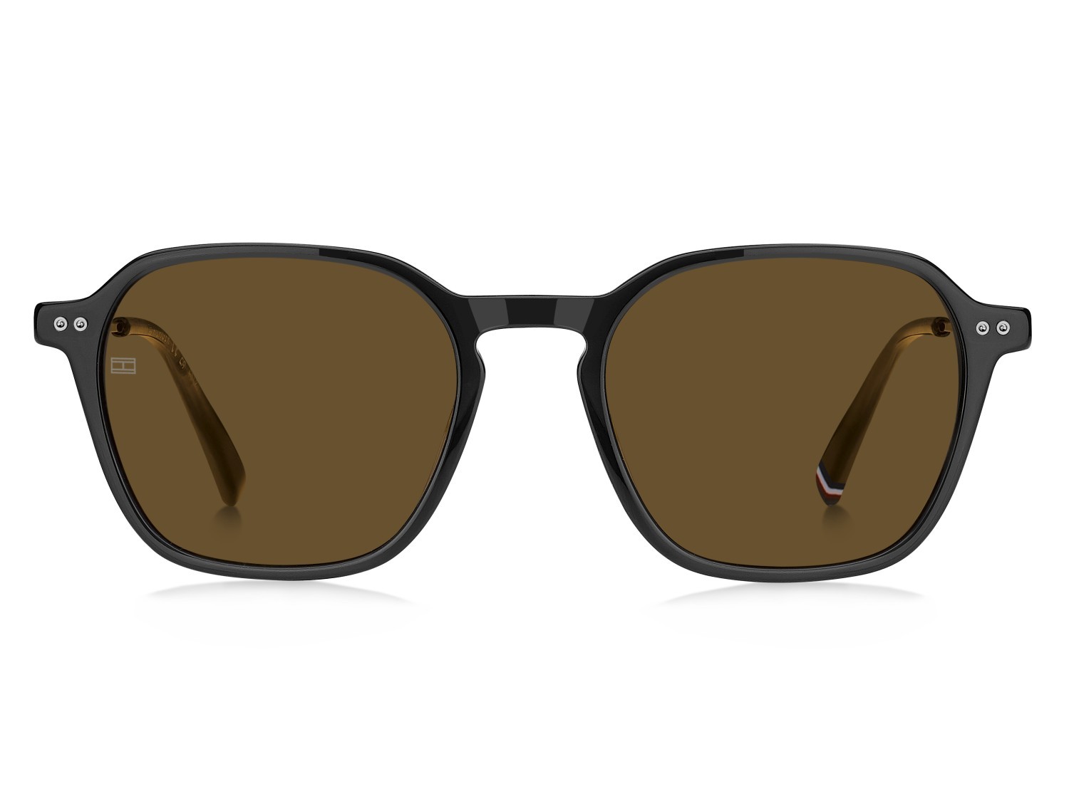 Sonnenbrillen Tommy Hilfiger Th 2132/S 207435 2W8 70 farbe grey horn form rechteckig gläser brown
