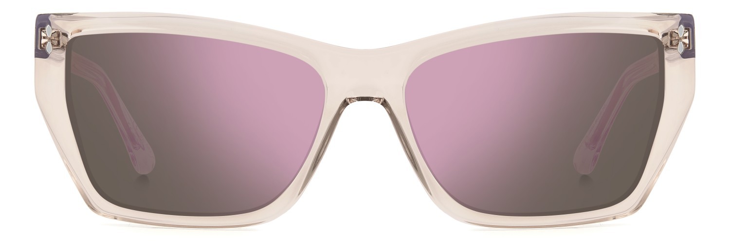 Sonnenbrillen Isabel Marant Im 0197/S 207543 35J 0J farbe pink form rechteckig gläser rose gold multilayer