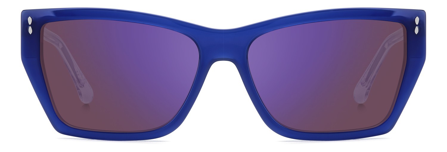 Sonnenbrillen Isabel Marant Im 0197/S 207543 PJP TE farbe blue form rechteckig gläser multilayer violet