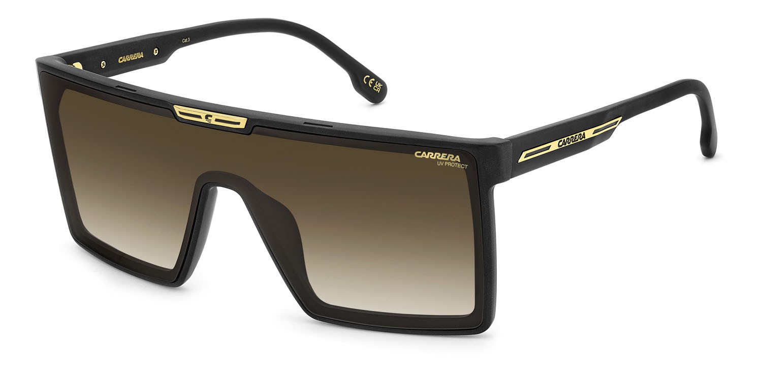 Sonnenbrillen Carrera Victory C 07/S 207559 (003 86) farbe matte black form maske gläser black brown green antireflex