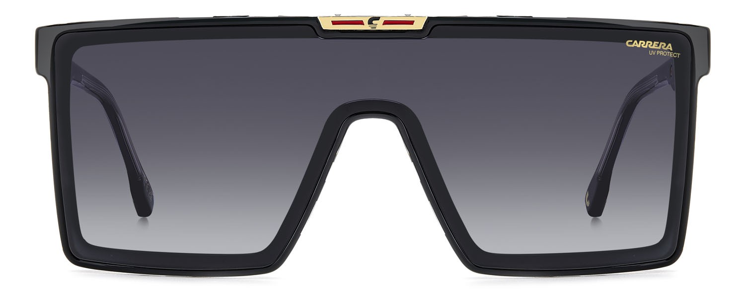 Sonnenbrillen Carrera Victory C 07/S 207559 (7C5 9O) farbe black crystal form maske gläser dark grey shaded