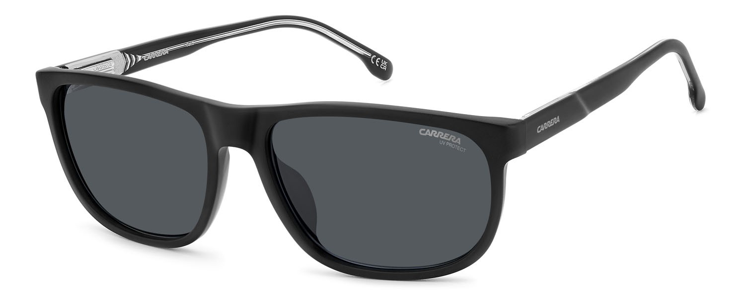 Sonnenbrillen Carrera C Flex 08/G 207562 (003 IR) farbe matte black form rechteckig gläser grey