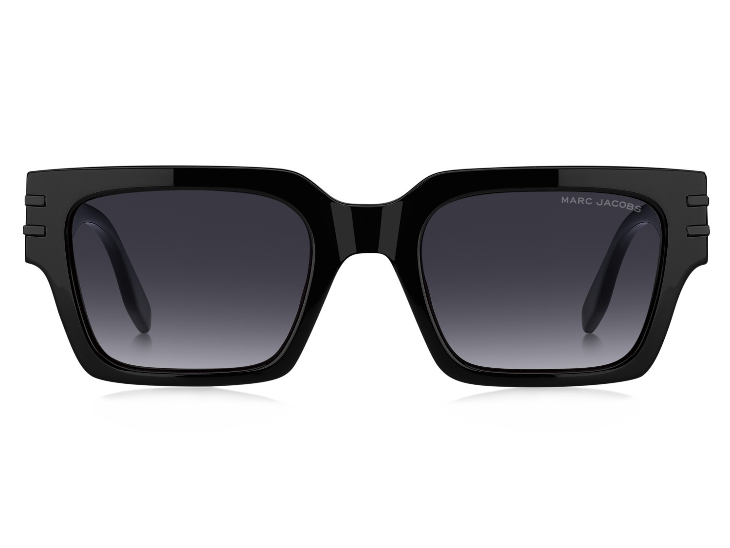 Occhiali da sole Marc Jacobs 787/S 207564 807 9O colore black forma rettangolare lenti dark grey shaded