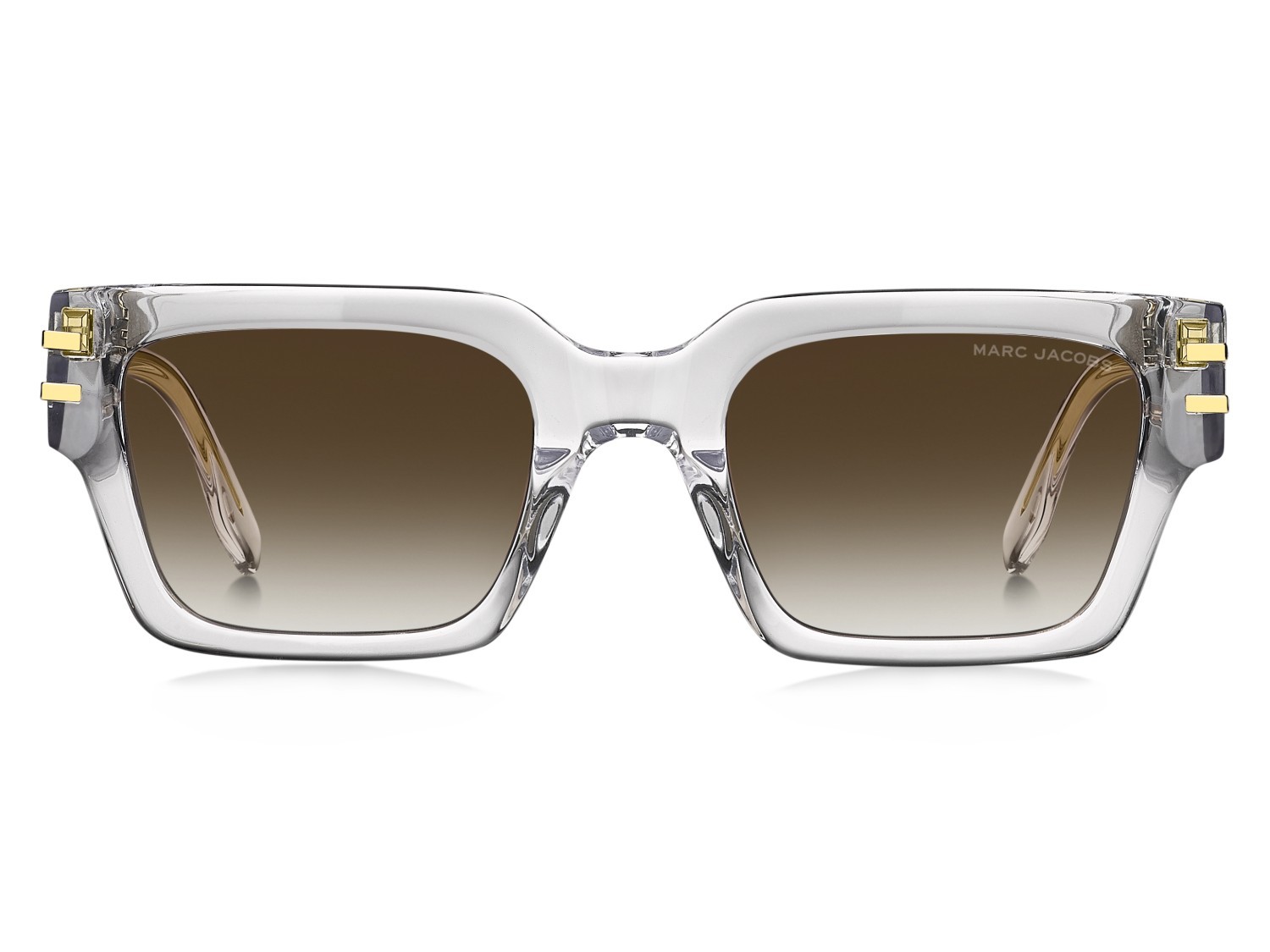 Occhiali da sole Marc Jacobs 787/S 207564 900 HA colore crystal forma rettangolare lenti brown shaded