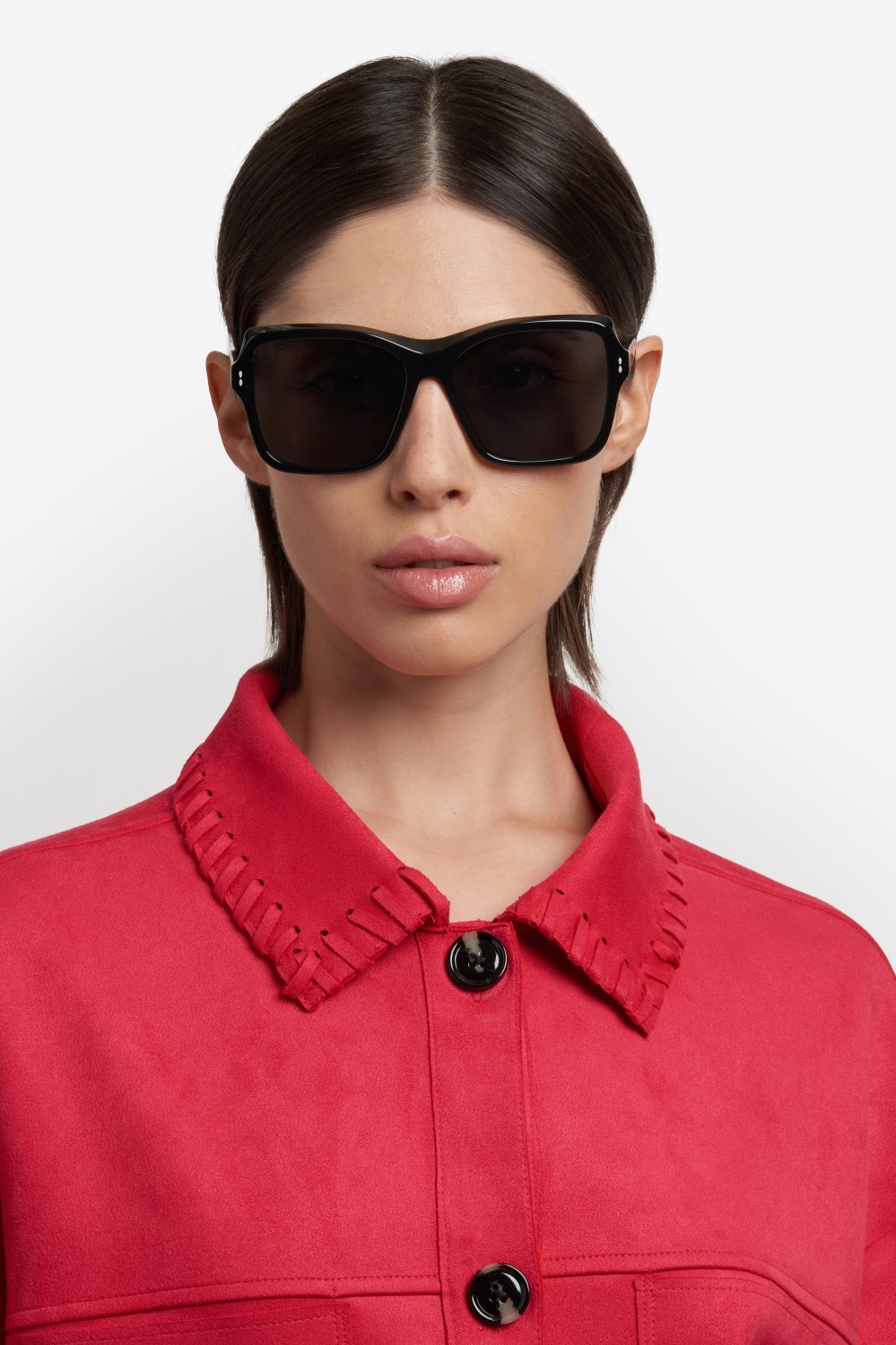 Sonnenbrillen Isabel Marant Im 0193/S 207576 807 IR farbe black form rechteckig gläser grey