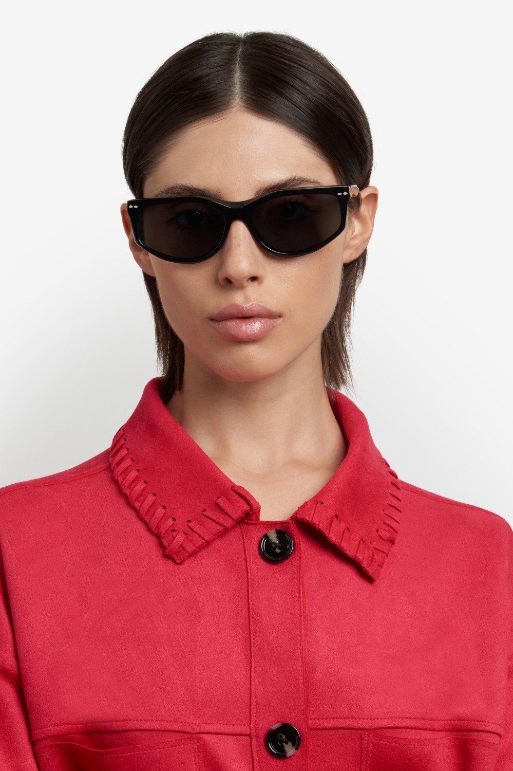 Sonnenbrillen Isabel Marant Im 0194/S 207577 807 IR farbe black form rechteckig gläser grey