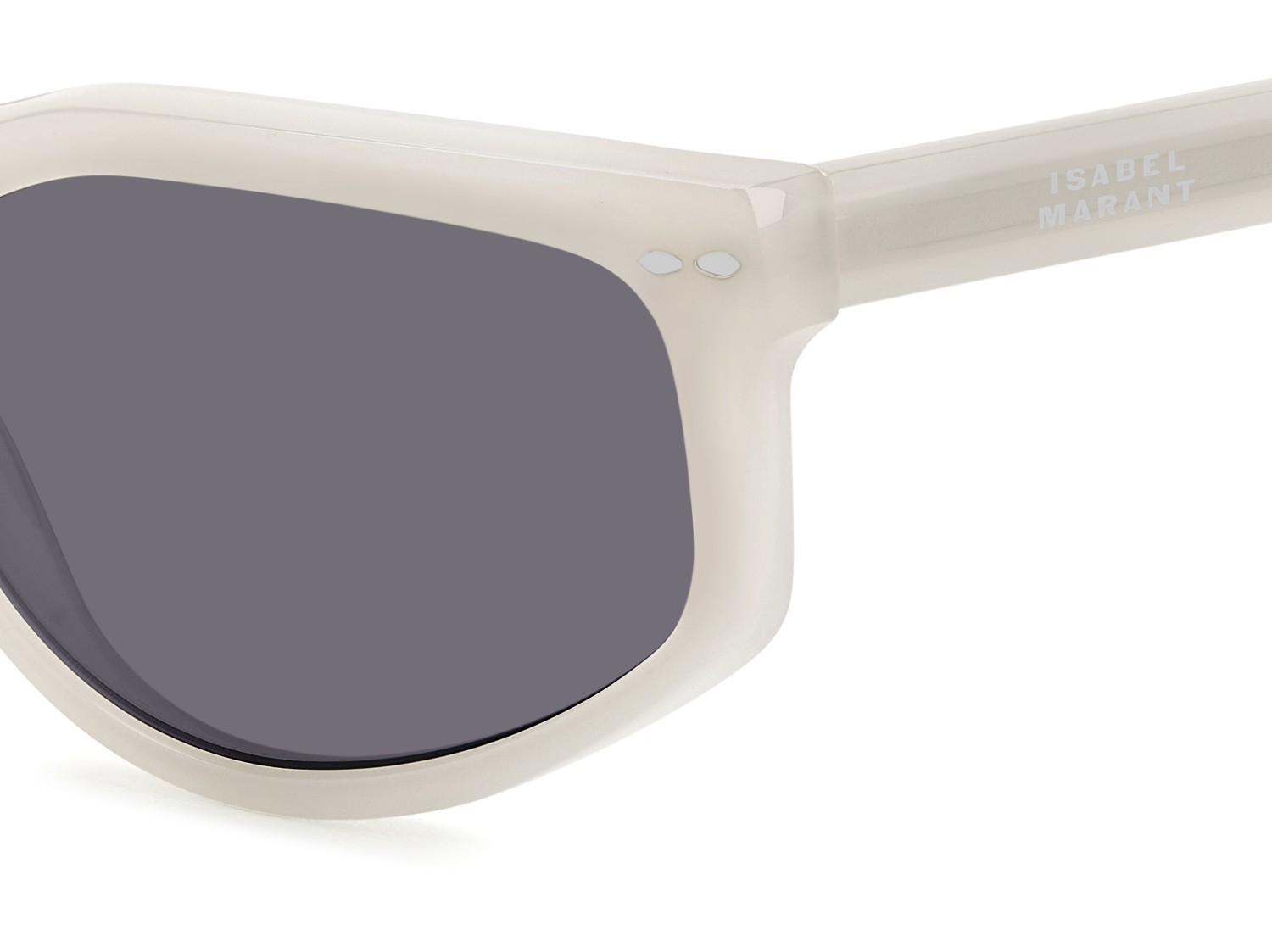 Sonnenbrillen Isabel Marant Im 0194/S 207577 SZJ UR farbe ivory form rechteckig gläser violet