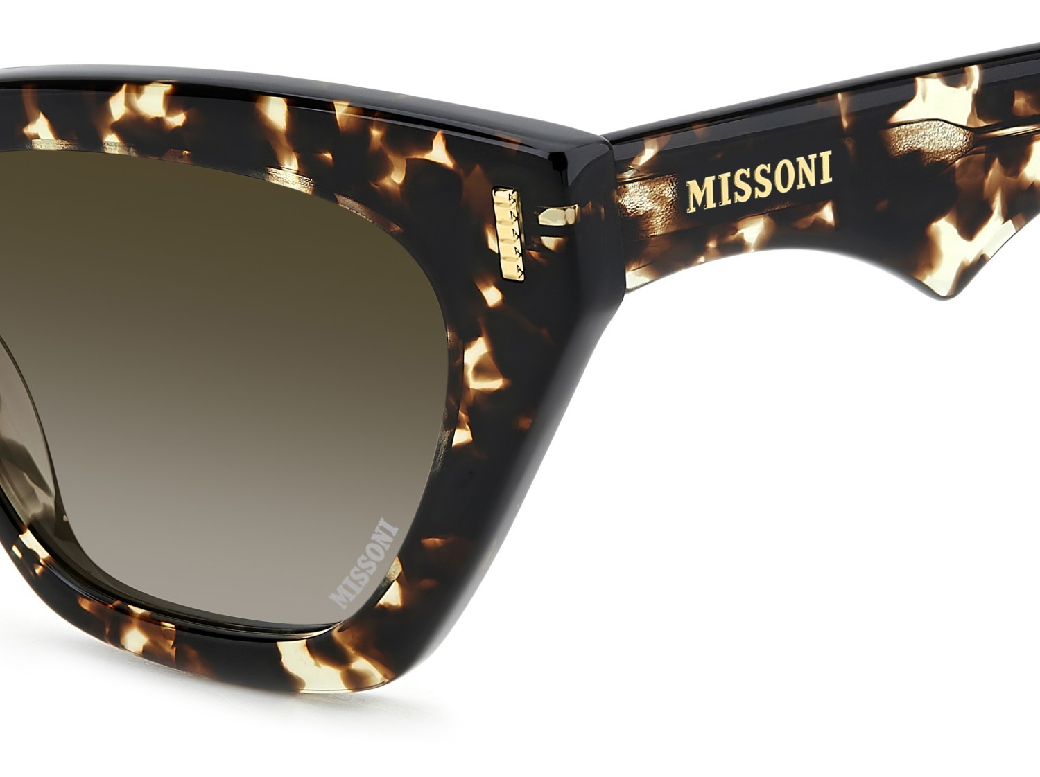 Sonnenbrillen Missoni Mis 0205/S 207578 086 HA farbe havana form rechteckig gläser brown shaded