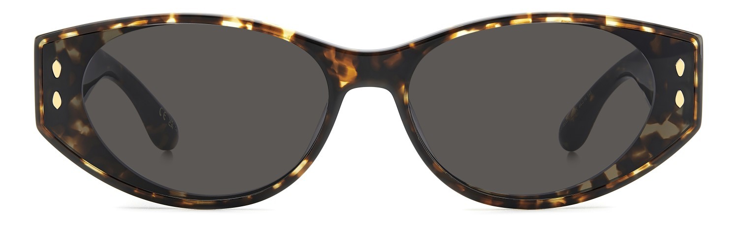 Sunglasses Isabel Marant Im 0185/G 207582 086 IR color havana shape oval lenses grey