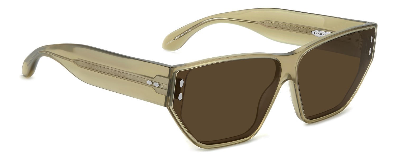 Sonnenbrillen Isabel Marant Im 0184/S 207583 3Y5 70 farbe khaki form rechteckig gläser brown