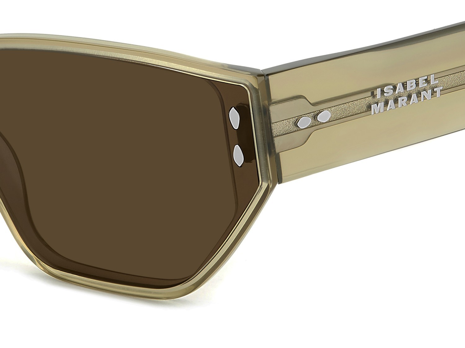 Sonnenbrillen Isabel Marant Im 0184/S 207583 3Y5 70 farbe khaki form rechteckig gläser brown