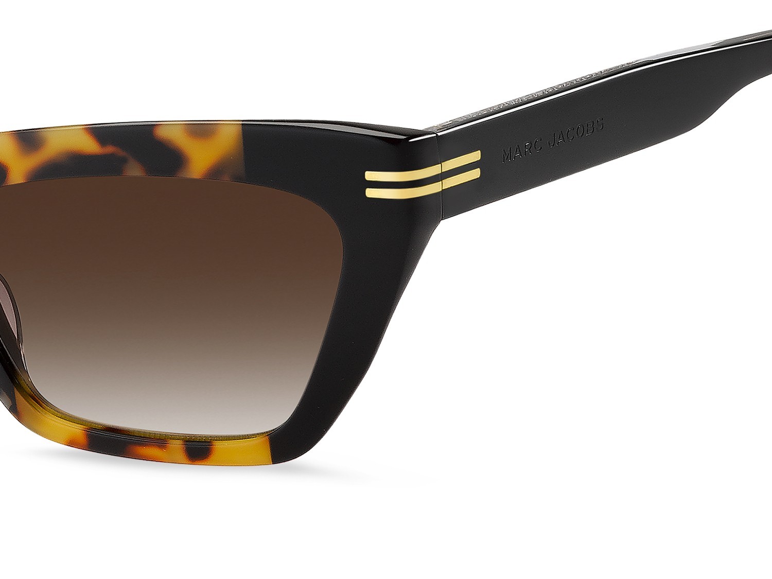Sonnenbrillen Marc Jacobs Mj 1112/S 207588 086 HA farbe havana form rechteckig gläser brown shaded