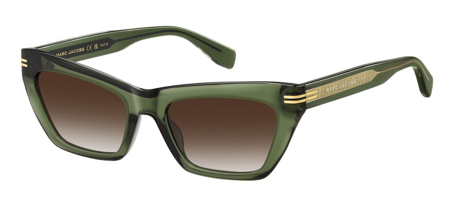 Sonnenbrillen Marc Jacobs Mj 1112/S 207588 1ED HA farbe green form rechteckig gläser brown shaded