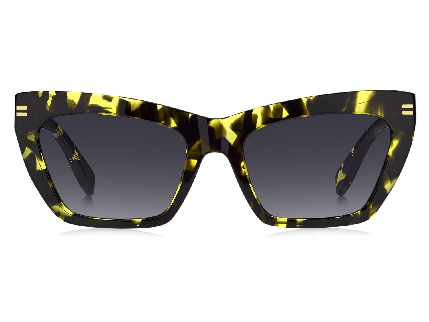Sonnenbrillen Marc Jacobs Mj 1112/S 207588 EPZ 9O farbe yellow havana form rechteckig gläser dark grey shaded