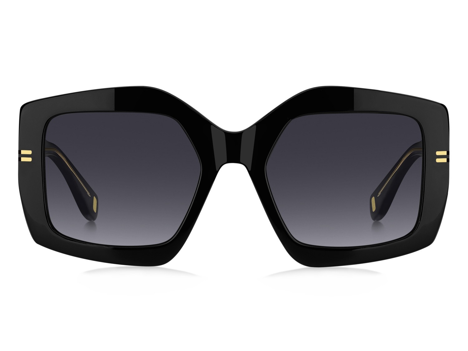 Sonnenbrillen Marc Jacobs Mj 1109/S 207589 807 9O farbe black form rechteckig gläser dark grey shaded
