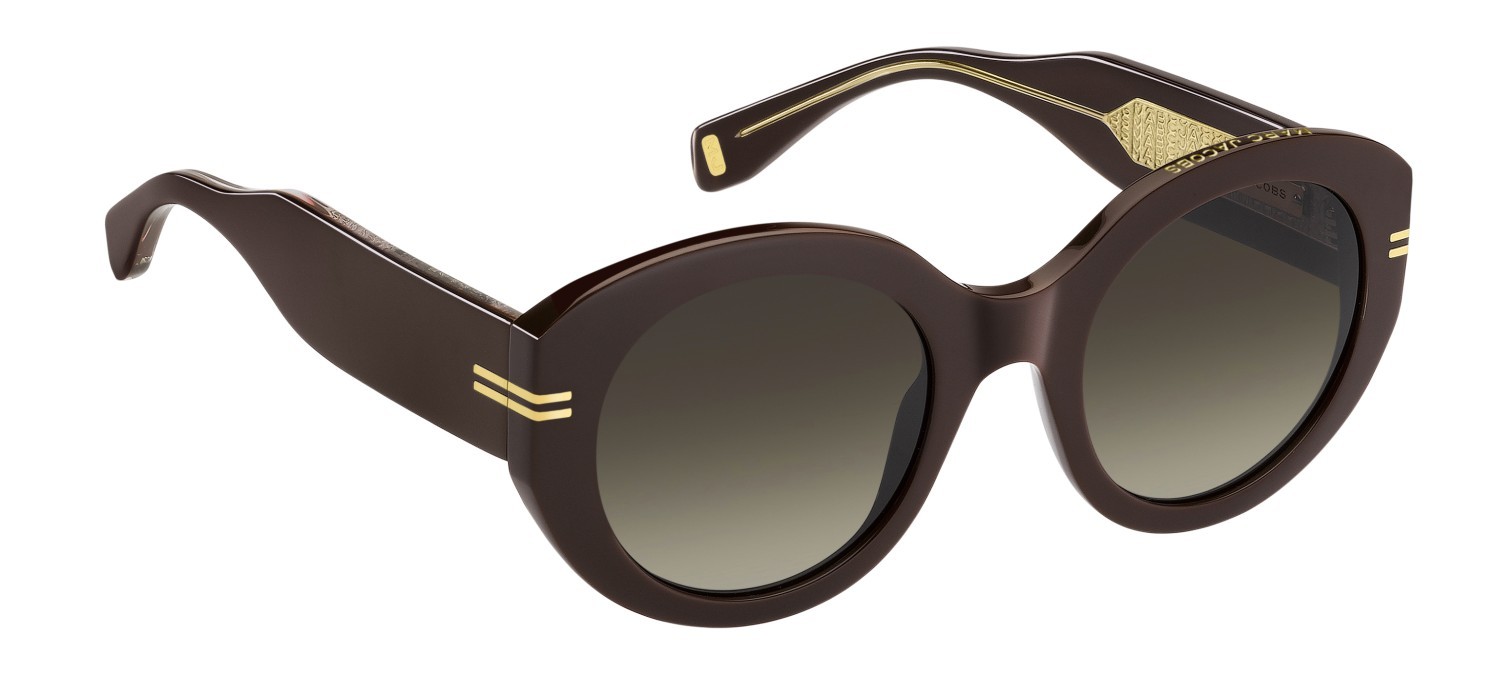 Zonnebrillen Marc Jacobs Mj 1110/S 207593 09Q HA kleur brown vorm ovaal glazen brown shaded