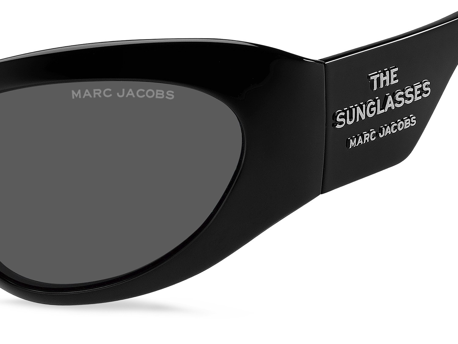 Sonnenbrillen Marc Jacobs 773/S 207597 807 IR farbe black form rechteckig gläser grey