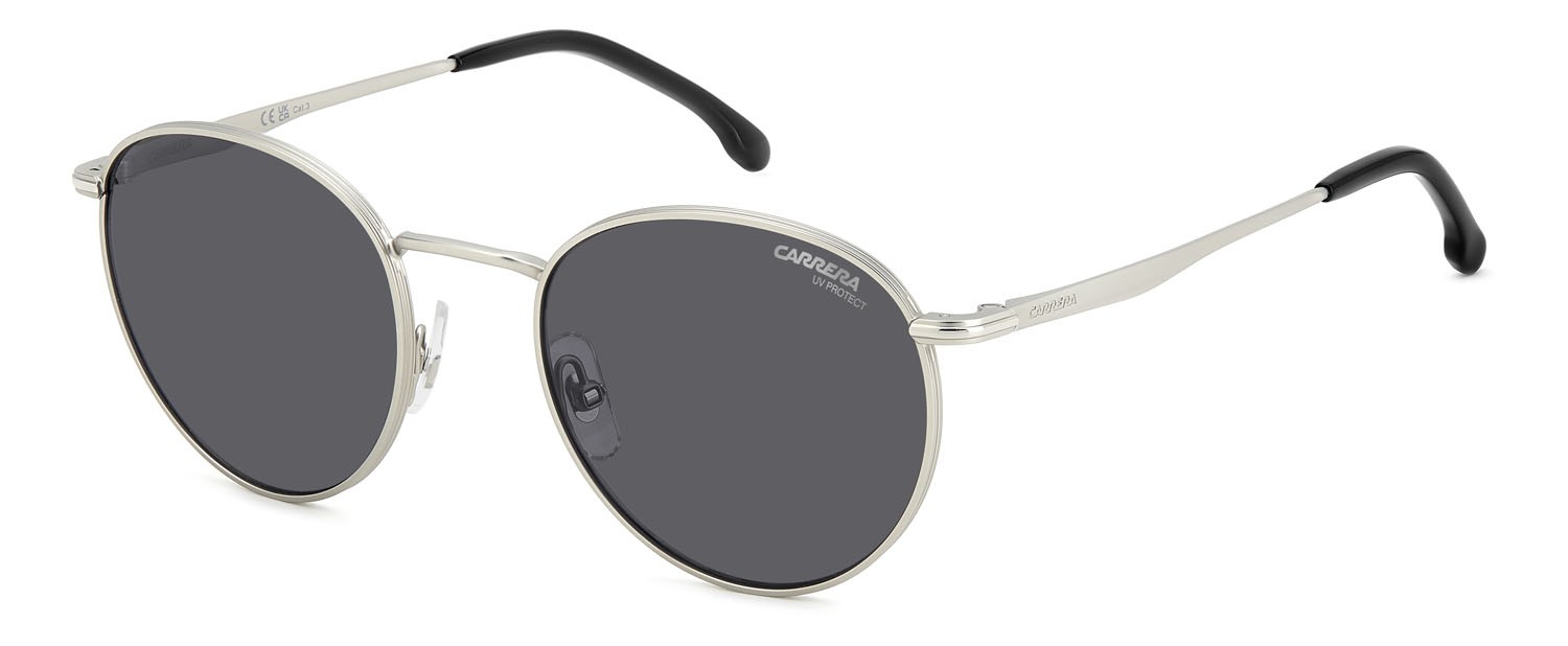 Sonnenbrillen Carrera 339/S 207603 (84J IR) farbe palladium black form pantos gläser grey