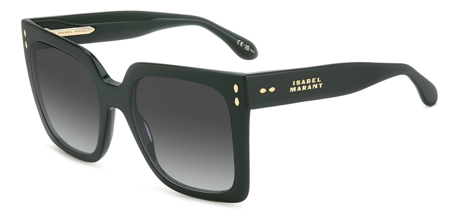 Sunglasses Isabel Marant Im 0189/S 207606 1ED IB color green shape square lenses grey green