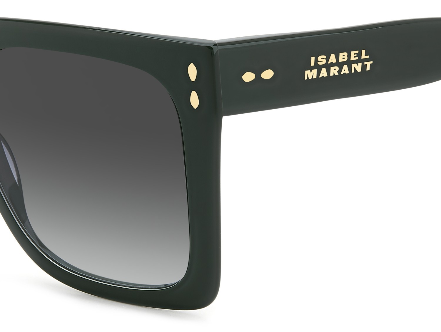 Sunglasses Isabel Marant Im 0189/S 207606 1ED IB color green shape square lenses grey green