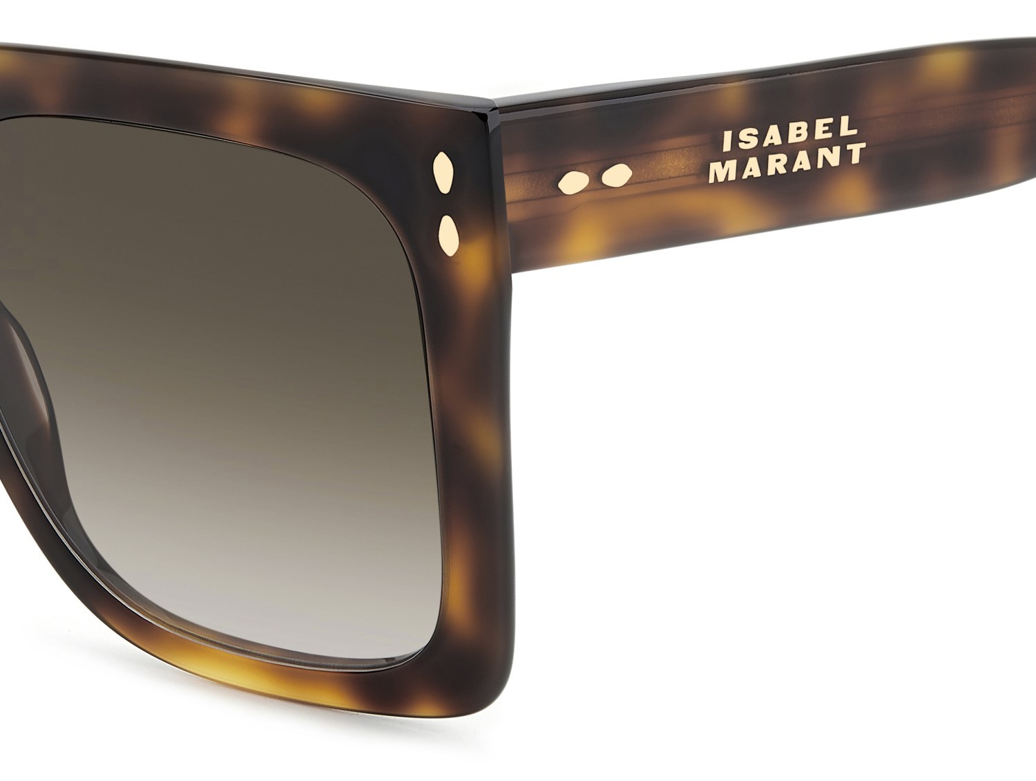 Sunglasses Isabel Marant Im 0189/S 207606 WR9 HA color brown havana shape square lenses brown shaded