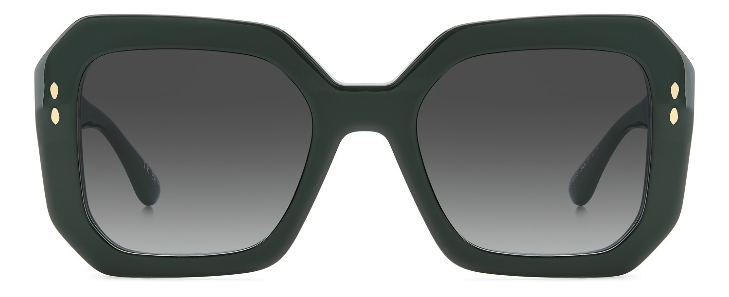 Sunglasses Isabel Marant Im 0190/G 207607 1ED IB color green shape rectangle lenses grey green