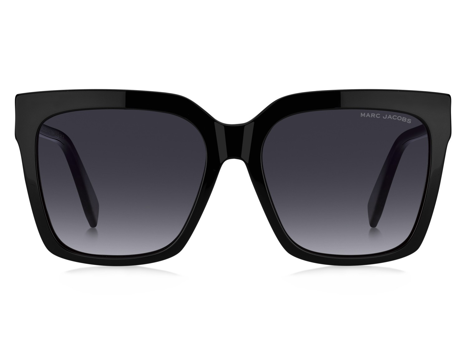 Occhiali da sole Marc Jacobs 764/S 207610 807 9O colore black forma quadrato lenti dark grey shaded