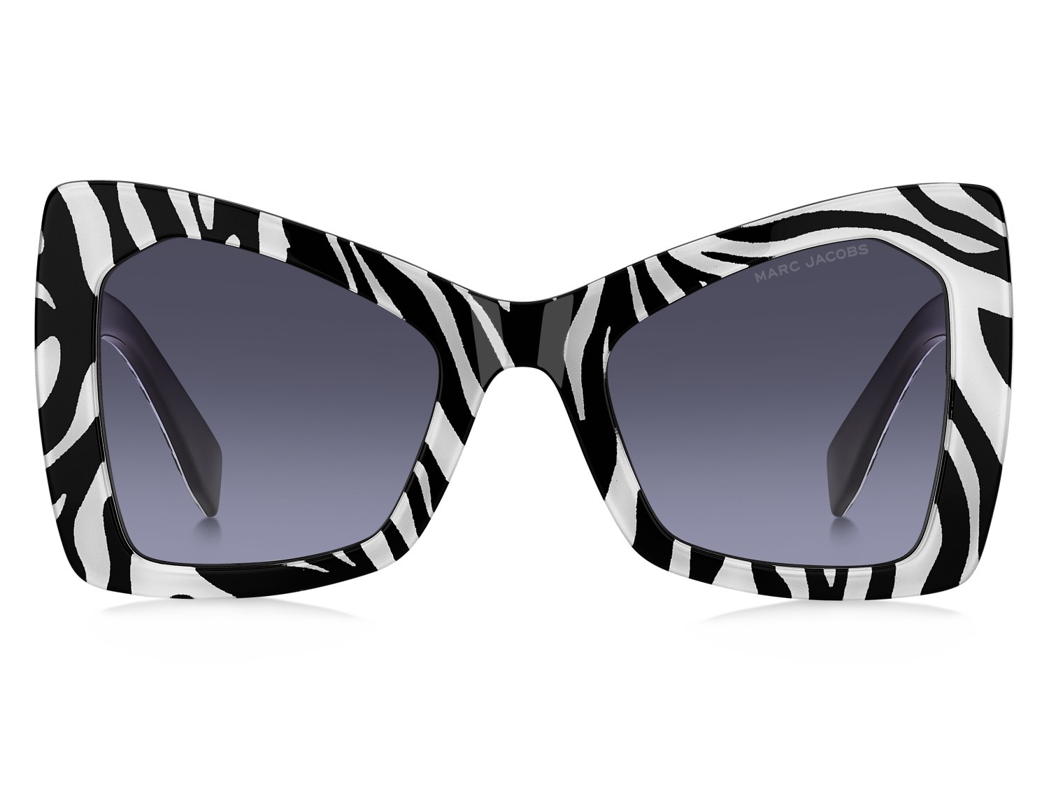 Sonnenbrillen Marc Jacobs 761/S 207611 03K GB farbe pattern black white form schmetterling gläser grey azure