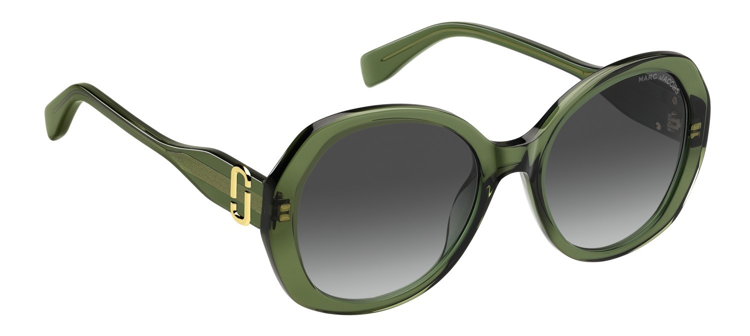 Sonnenbrillen Marc Jacobs 763/S 207613 1ED GB farbe green form oval gläser grey azure