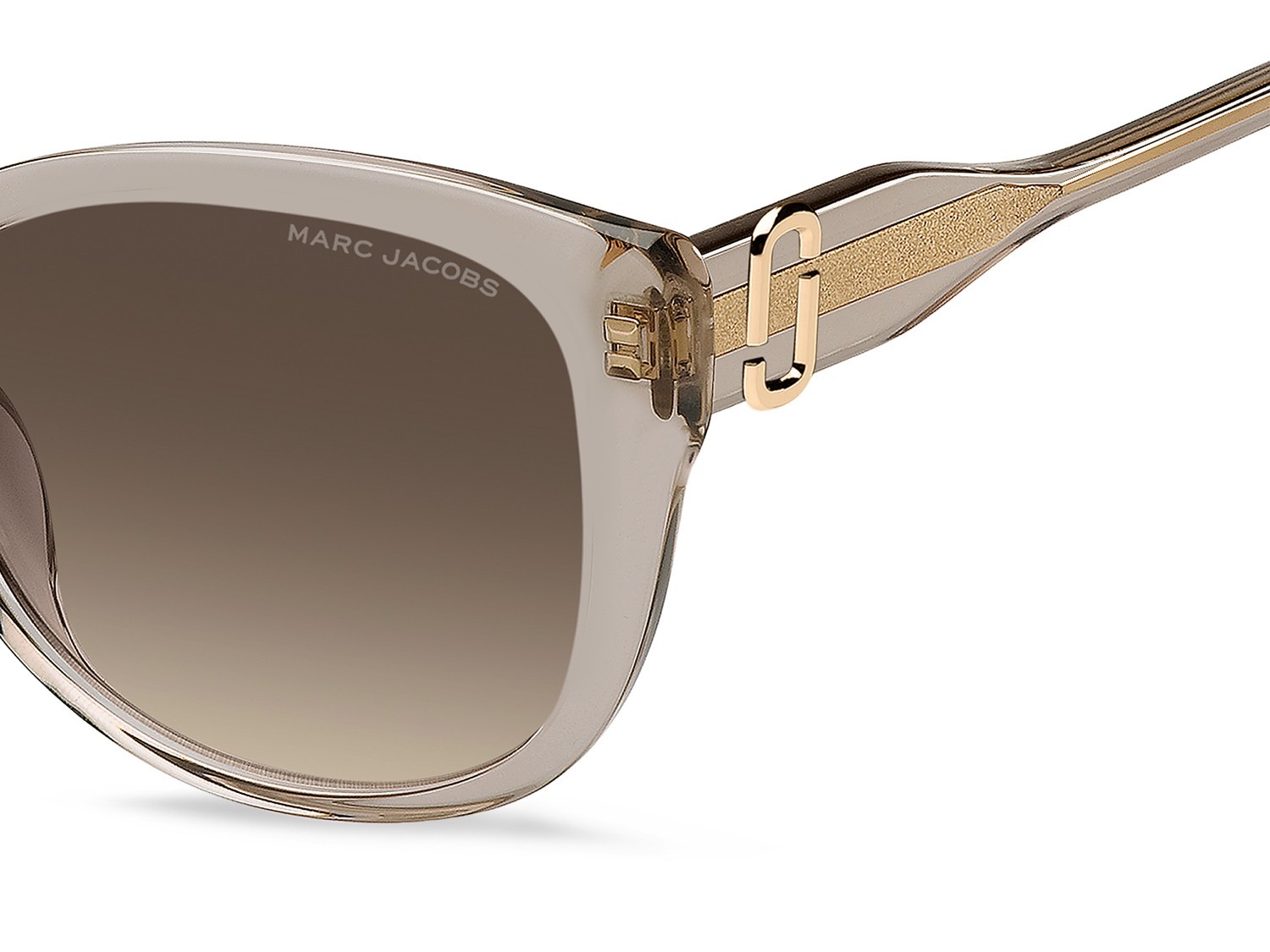 Sonnenbrillen Marc Jacobs 791/F 207615 FWM HA farbe nude form cat-eye gläser brown shaded