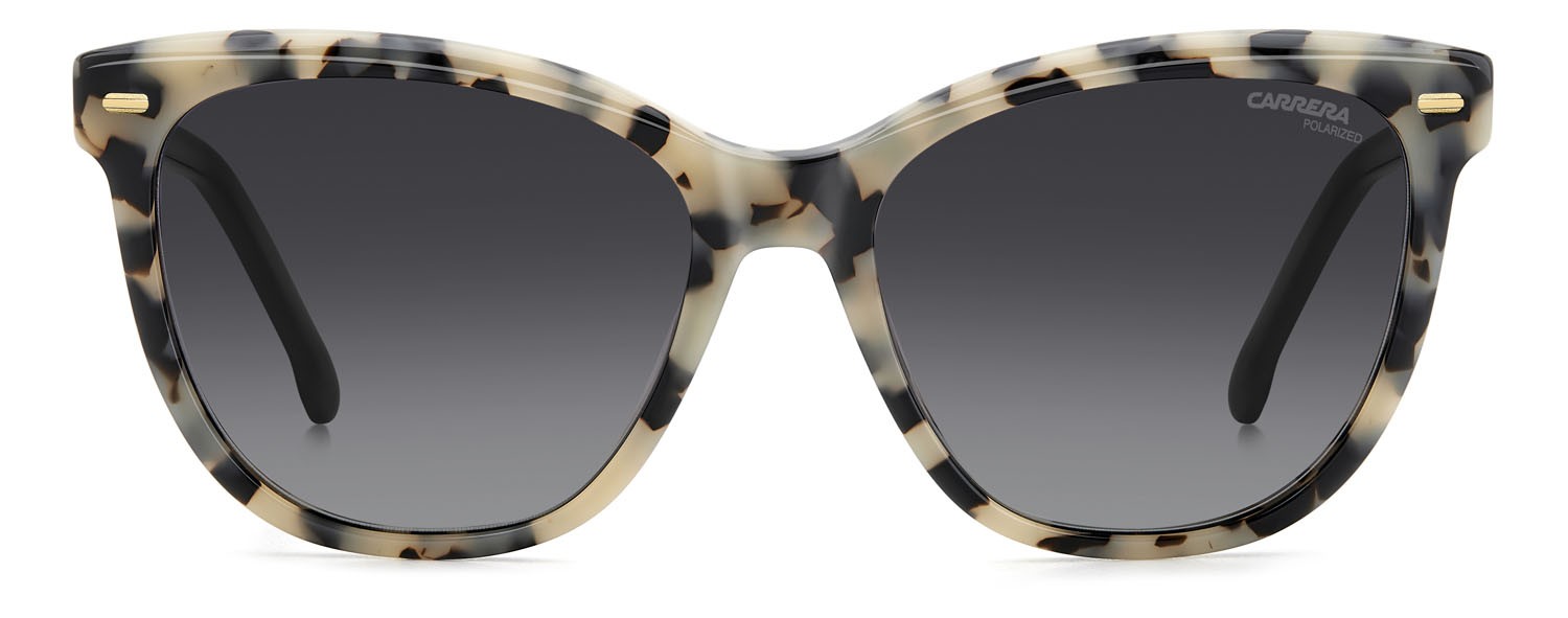 Sonnenbrillen Carrera 3043/S 207625 (AHF WJ) farbe white havana form rechteckig gläser grey shaded polarized