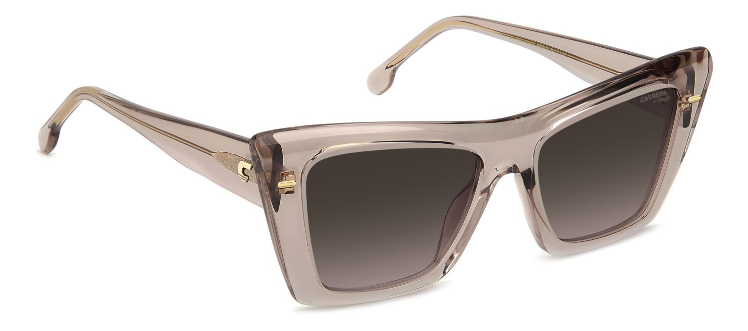 Sonnenbrillen Carrera 3046/S 207626 (FWM HA) farbe nude form rechteckig gläser brown shaded