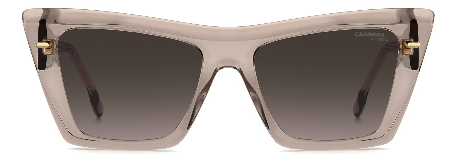 Sonnenbrillen Carrera 3046/S 207626 (FWM HA) farbe nude form rechteckig gläser brown shaded