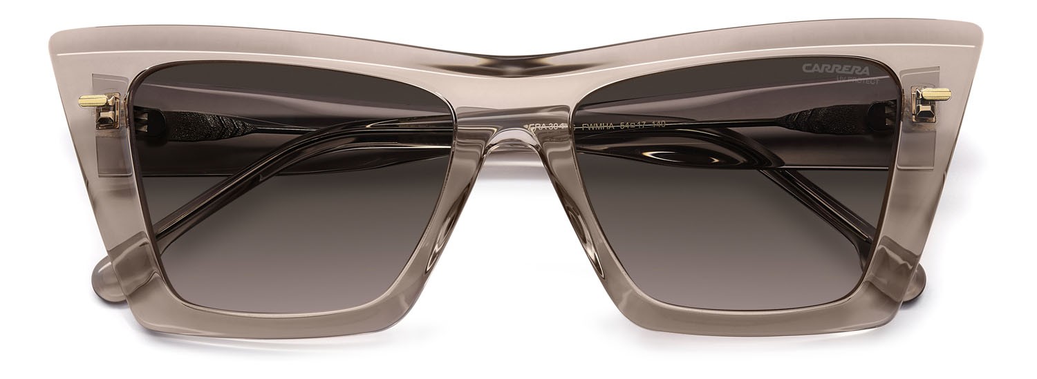 Sonnenbrillen Carrera 3046/S 207626 (FWM HA) farbe nude form rechteckig gläser brown shaded