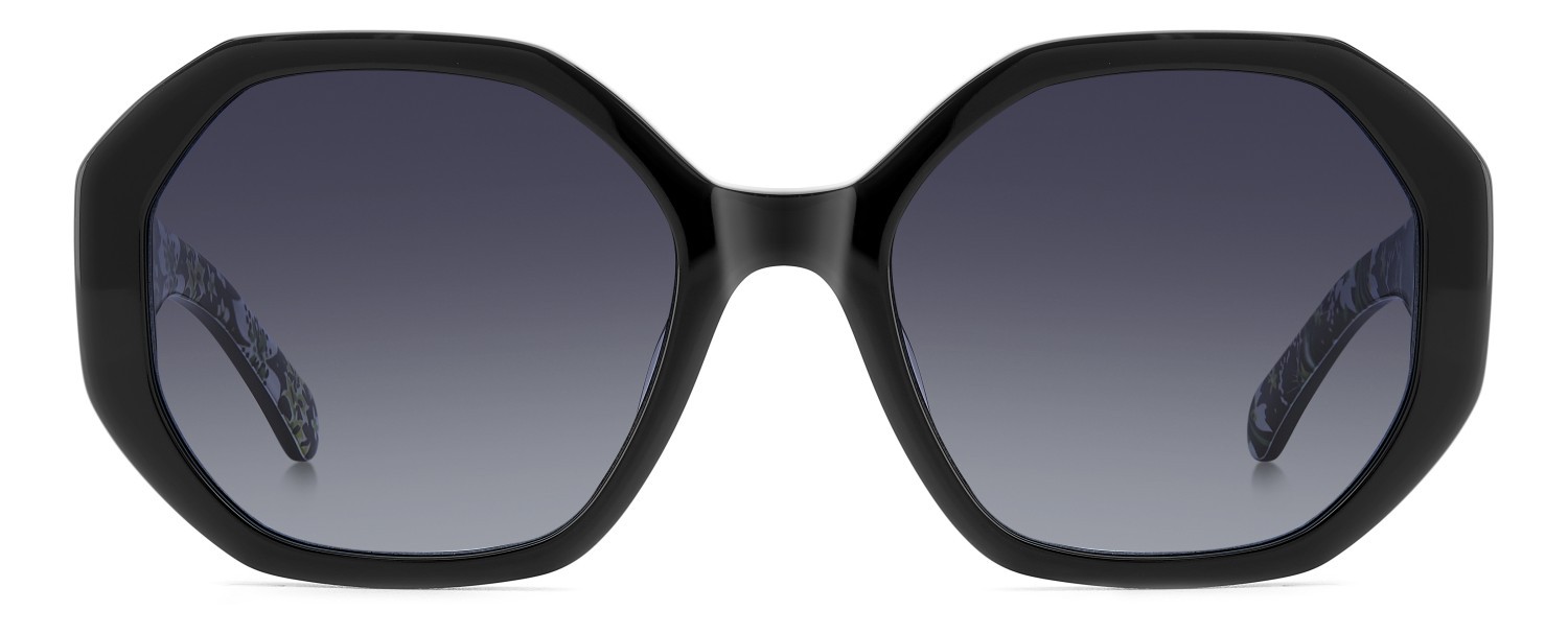 Sunglasses Kate Spade Ks Flynnie/G 207636 807 9O color black shape rectangle lenses dark grey shaded