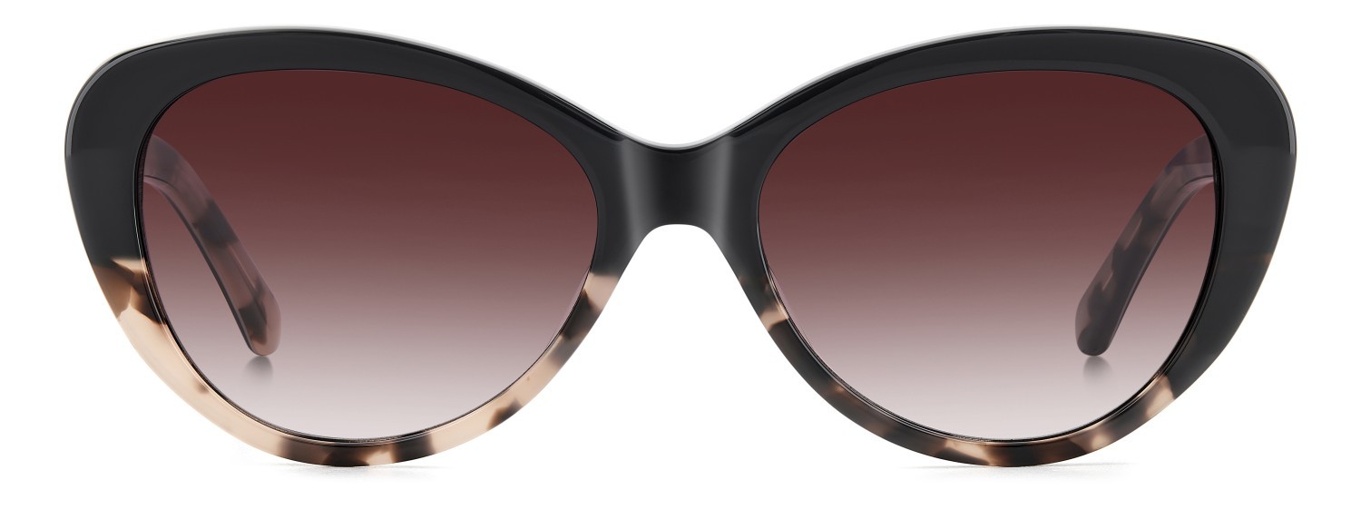 Sunglasses Kate Spade Ks Josi/S 207637 2TB 3X color black pink havana shape cat eye lenses pink doubleshade
